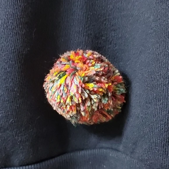 NWT Gymboree Pom Pom Sweater, Navy,  Size Large (10-12) - Picture 4 of 6